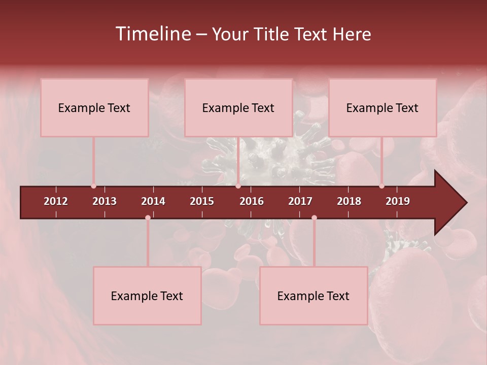 Aids Blood Coagulate PowerPoint Template