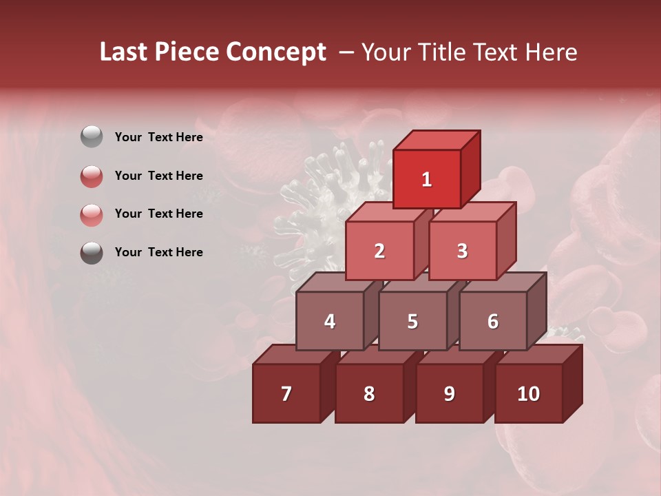 Aids Blood Coagulate PowerPoint Template