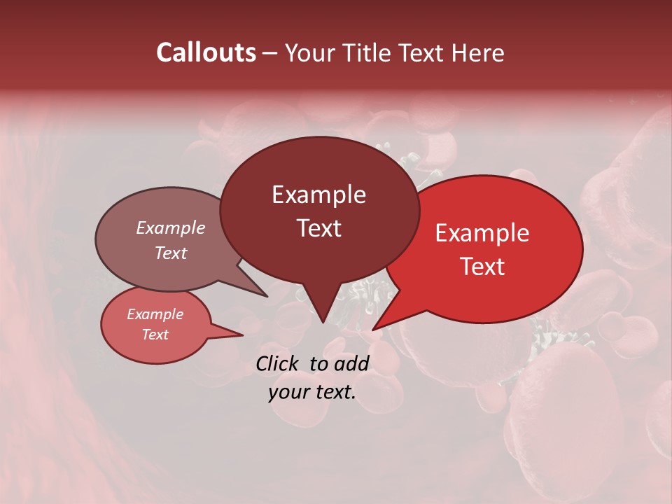 Aids Blood Coagulate PowerPoint Template