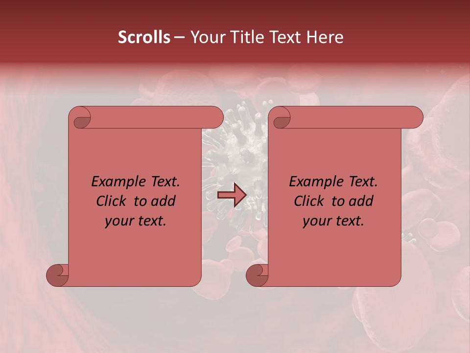 Aids Blood Coagulate PowerPoint Template