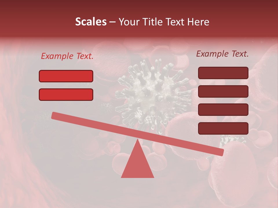 Aids Blood Coagulate PowerPoint Template