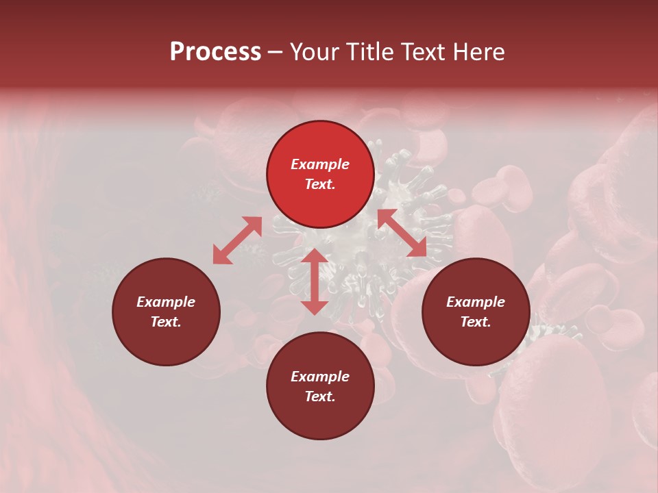 Aids Blood Coagulate PowerPoint Template