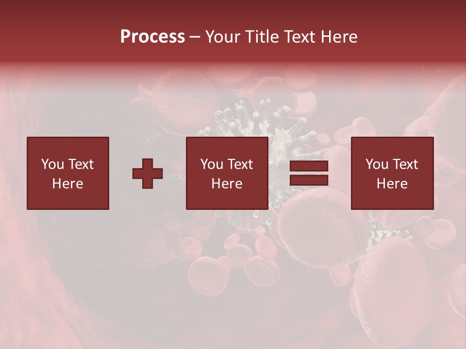 Aids Blood Coagulate PowerPoint Template