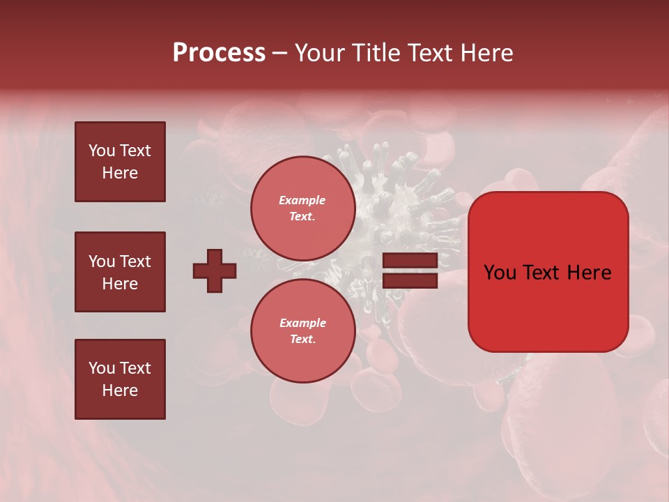 Aids Blood Coagulate PowerPoint Template