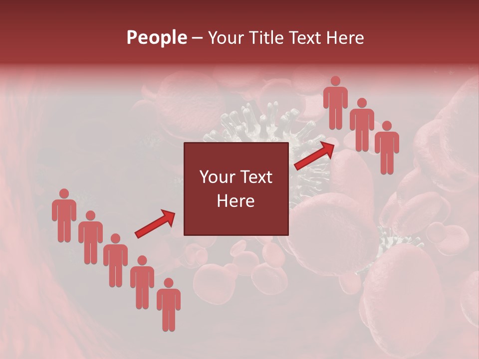 Aids Blood Coagulate PowerPoint Template