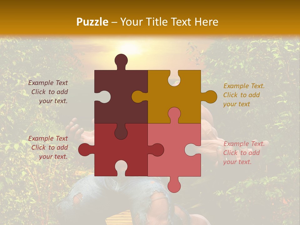 Human Man Hero PowerPoint Template