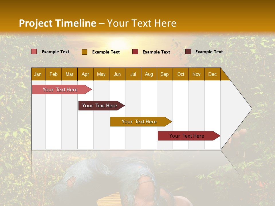 Human Man Hero PowerPoint Template