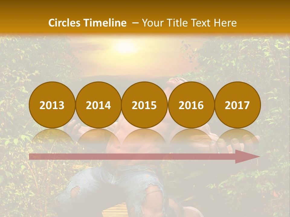 Human Man Hero PowerPoint Template