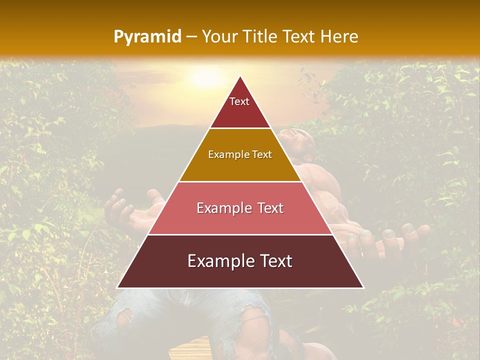 Human Man Hero PowerPoint Template