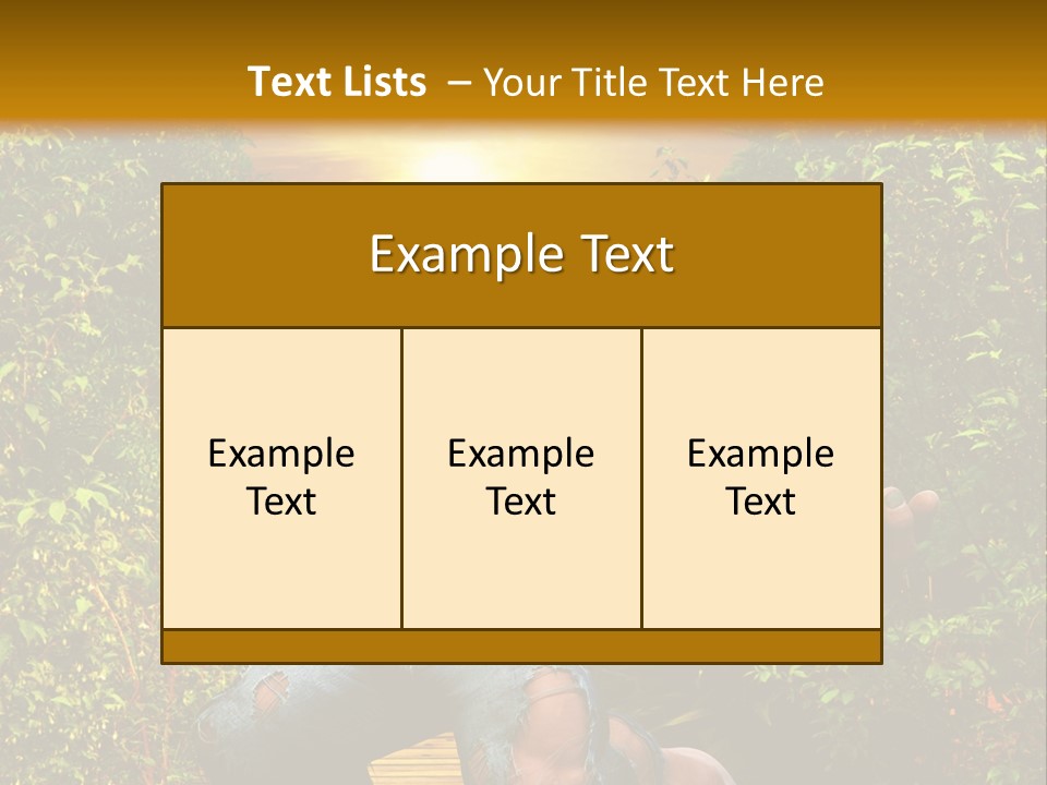 Human Man Hero PowerPoint Template