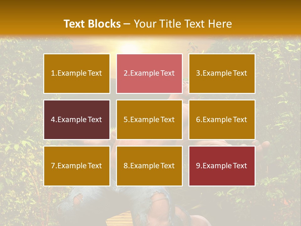 Human Man Hero PowerPoint Template