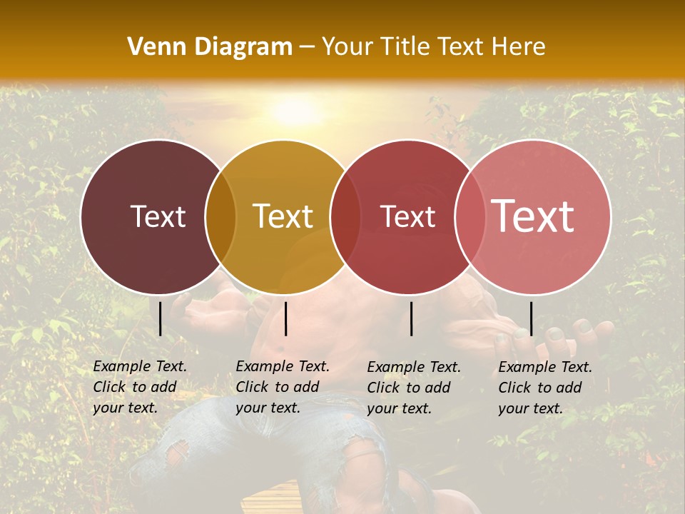 Human Man Hero PowerPoint Template