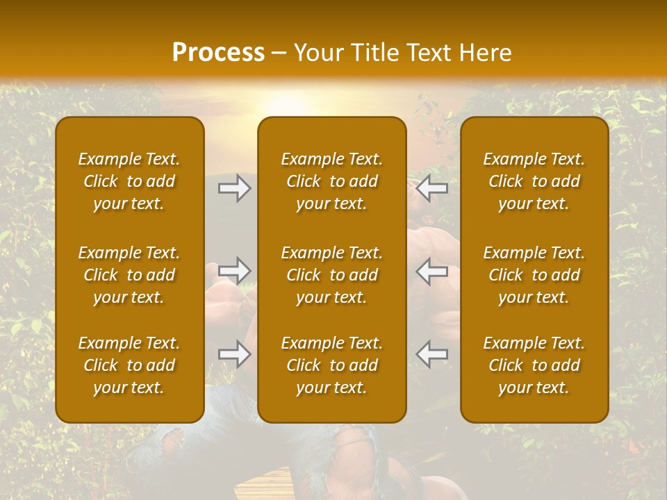 Human Man Hero PowerPoint Template