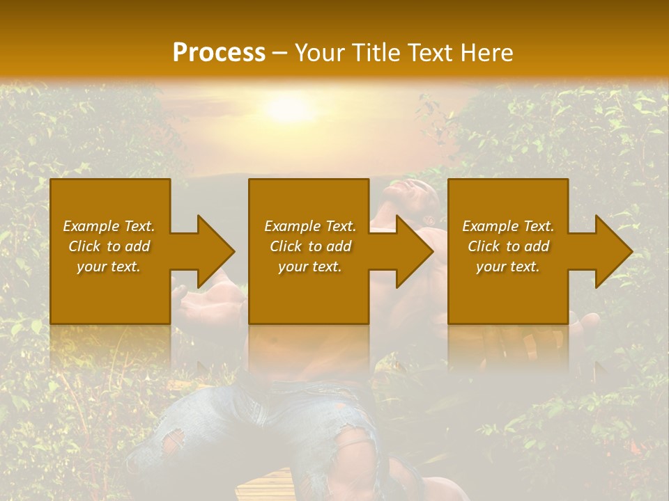 Human Man Hero PowerPoint Template