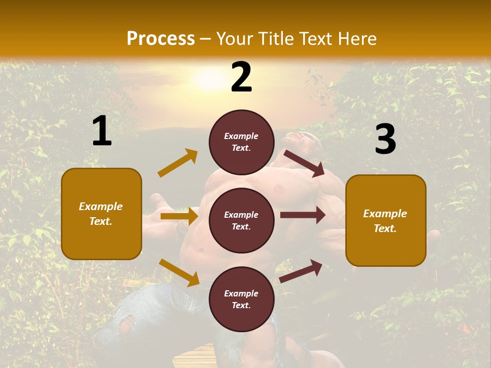 Human Man Hero PowerPoint Template