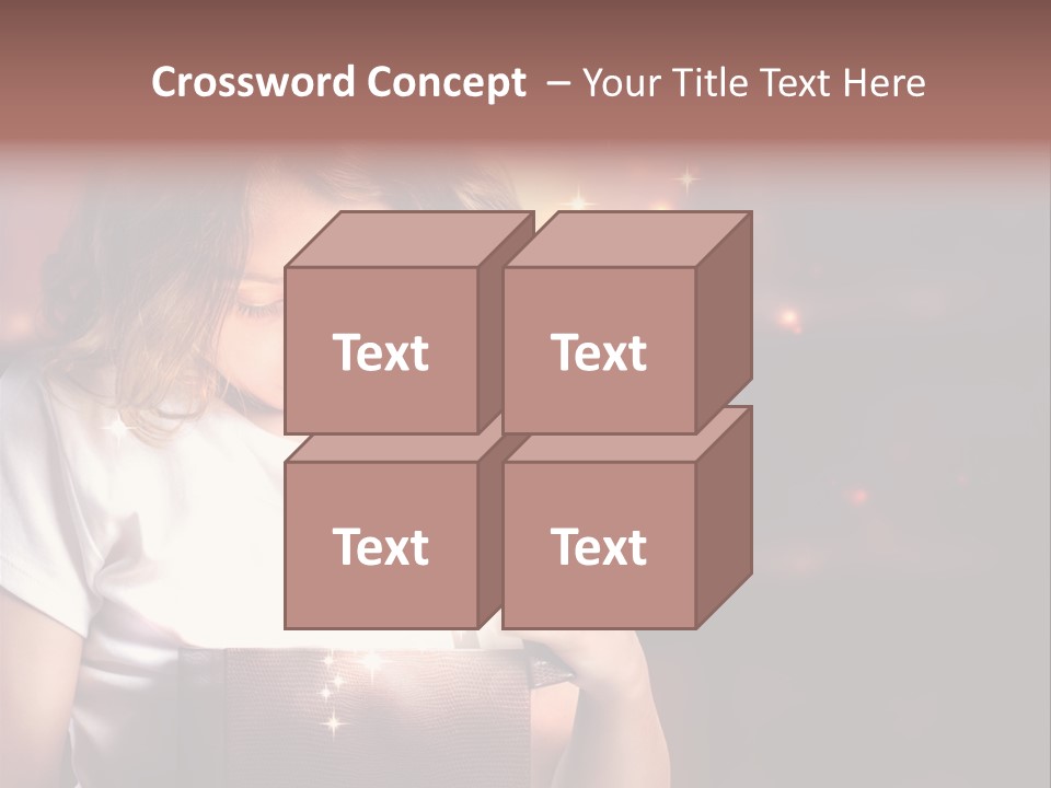 Evening Package Gift PowerPoint Template