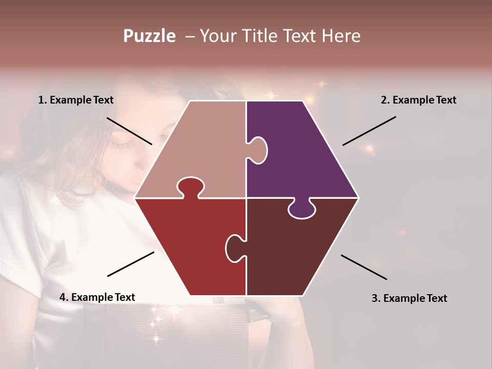 Evening Package Gift PowerPoint Template