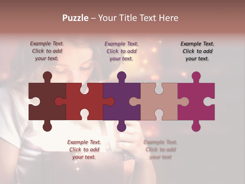 Evening Package Gift PowerPoint Template