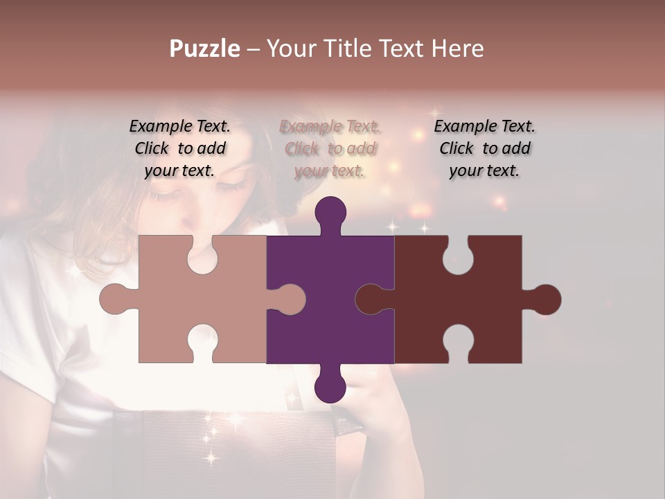 Evening Package Gift PowerPoint Template