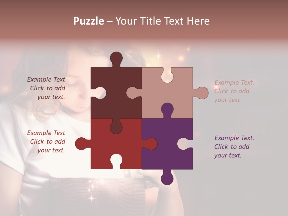 Evening Package Gift PowerPoint Template