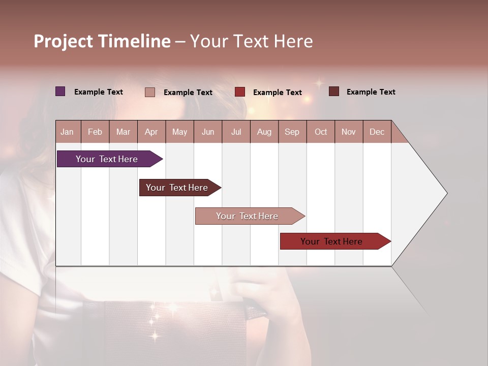 Evening Package Gift PowerPoint Template
