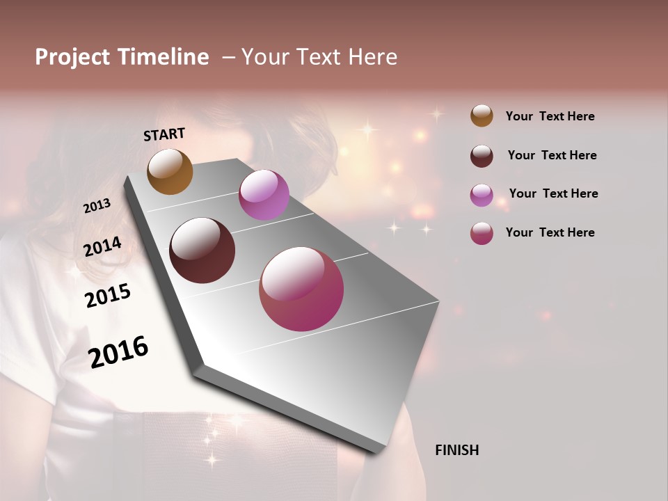 Evening Package Gift PowerPoint Template