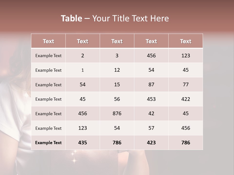 Evening Package Gift PowerPoint Template