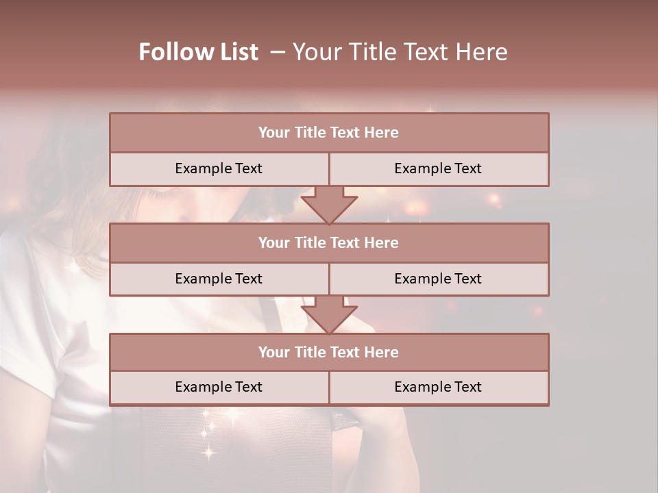 Evening Package Gift PowerPoint Template