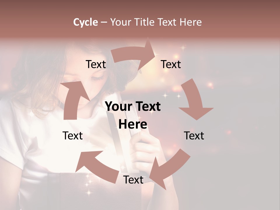 Evening Package Gift PowerPoint Template