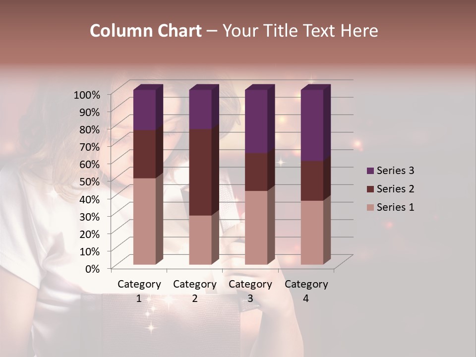 Evening Package Gift PowerPoint Template