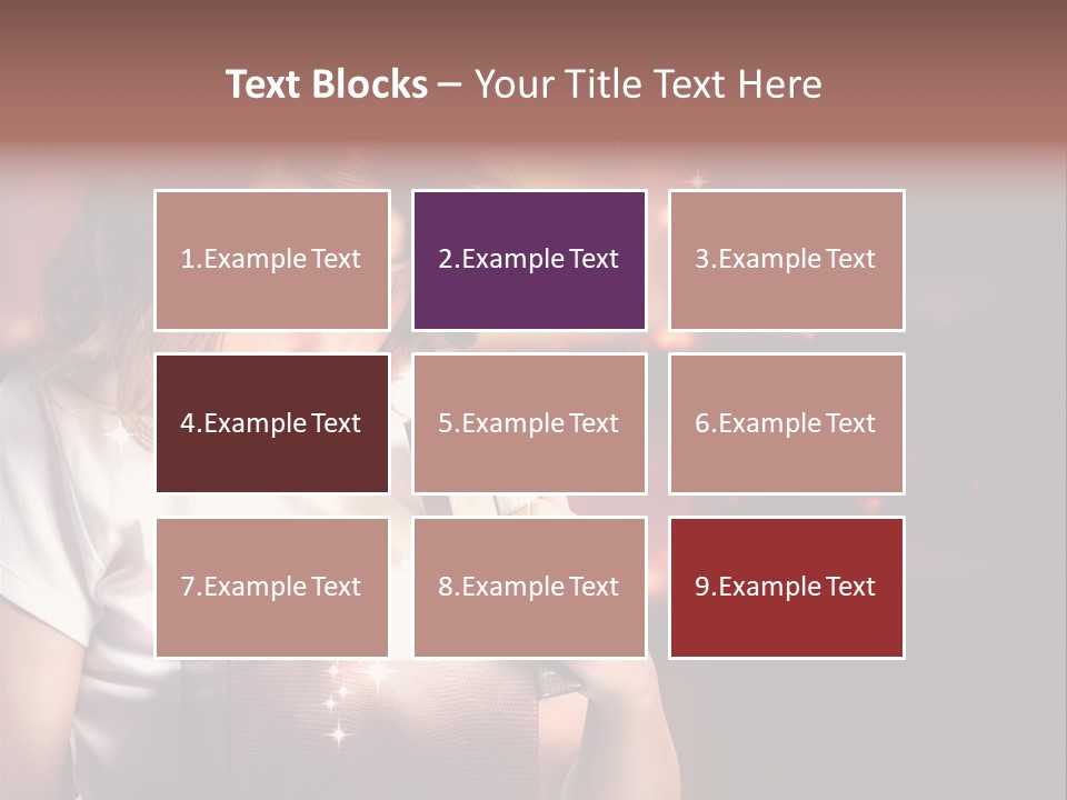 Evening Package Gift PowerPoint Template
