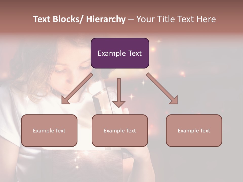Evening Package Gift PowerPoint Template