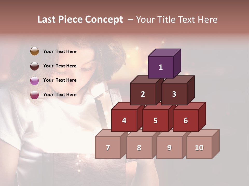 Evening Package Gift PowerPoint Template