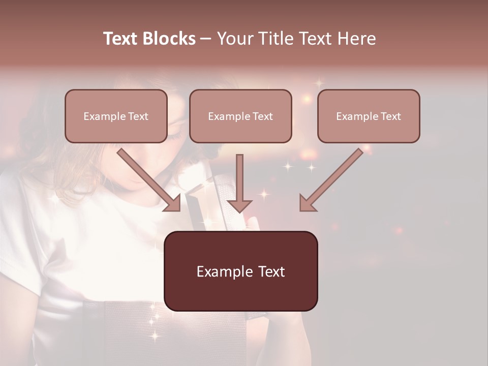 Evening Package Gift PowerPoint Template