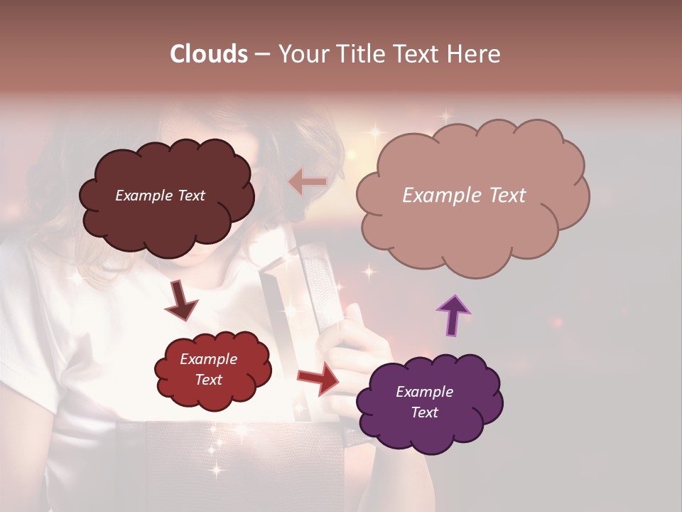 Evening Package Gift PowerPoint Template