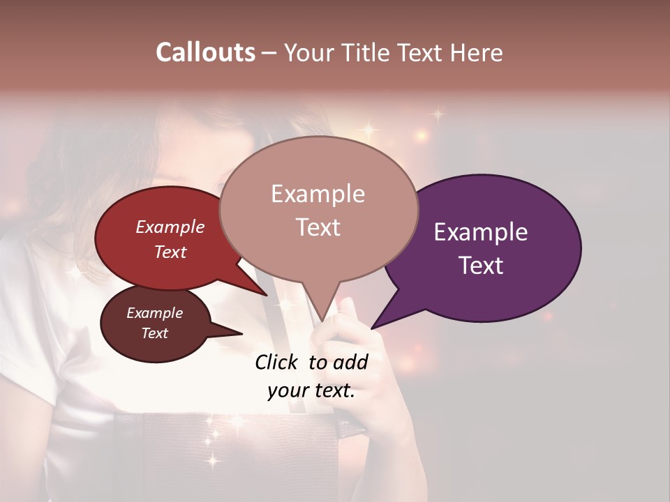 Evening Package Gift PowerPoint Template