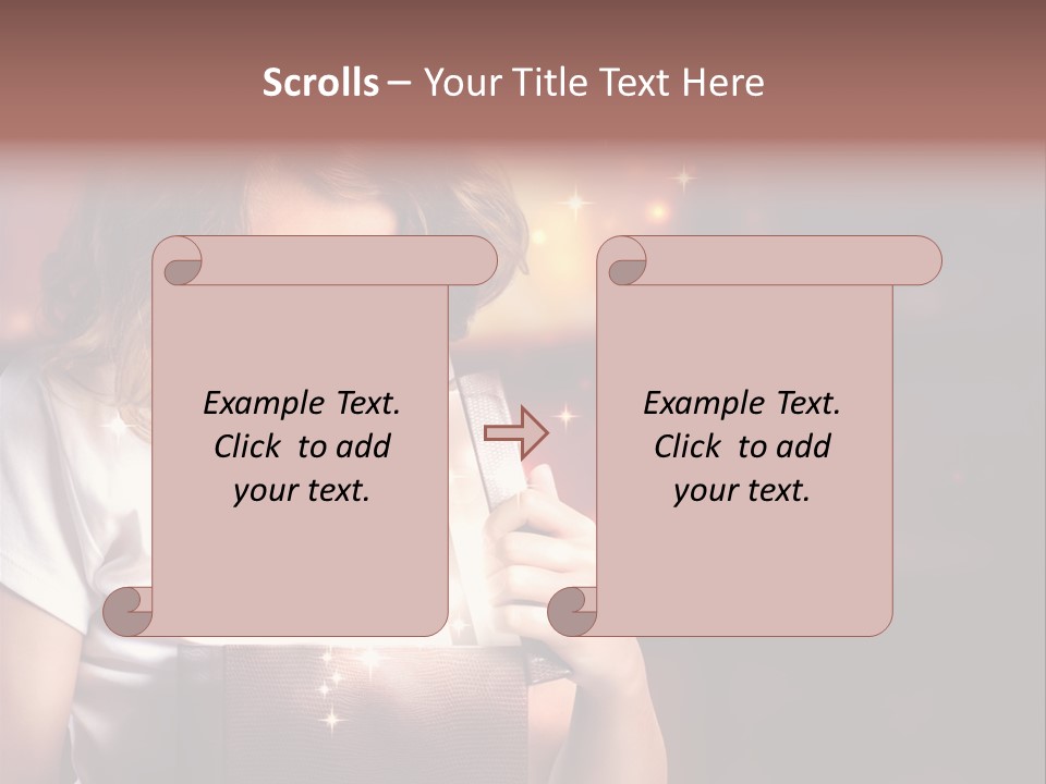 Evening Package Gift PowerPoint Template
