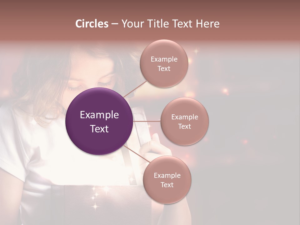 Evening Package Gift PowerPoint Template