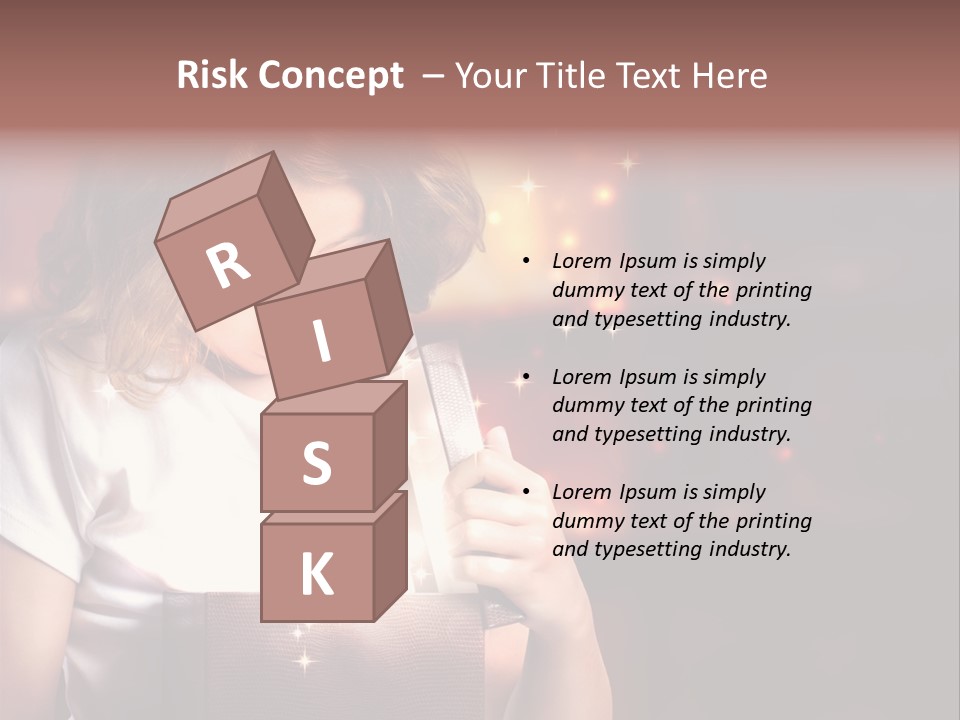 Evening Package Gift PowerPoint Template