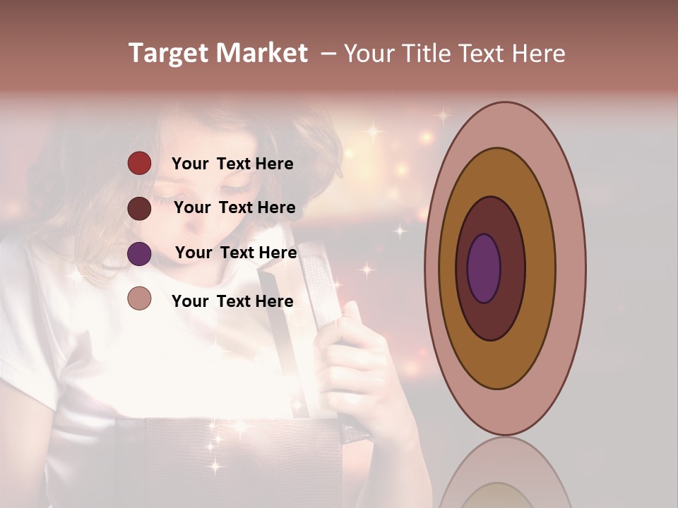 Evening Package Gift PowerPoint Template