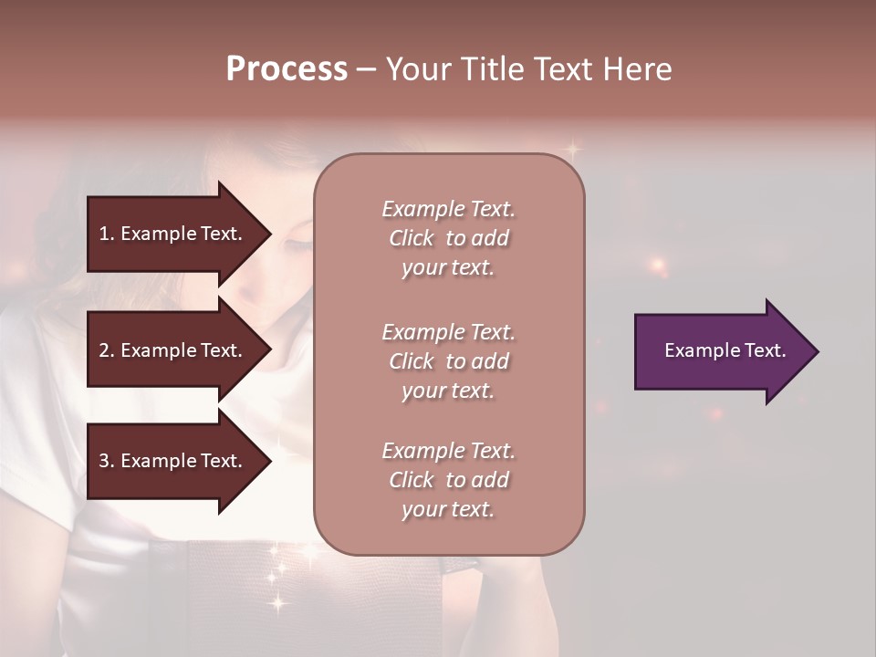 Evening Package Gift PowerPoint Template