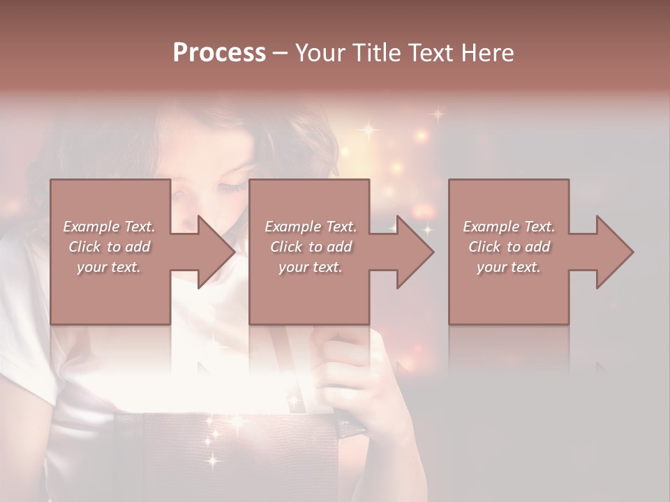Evening Package Gift PowerPoint Template