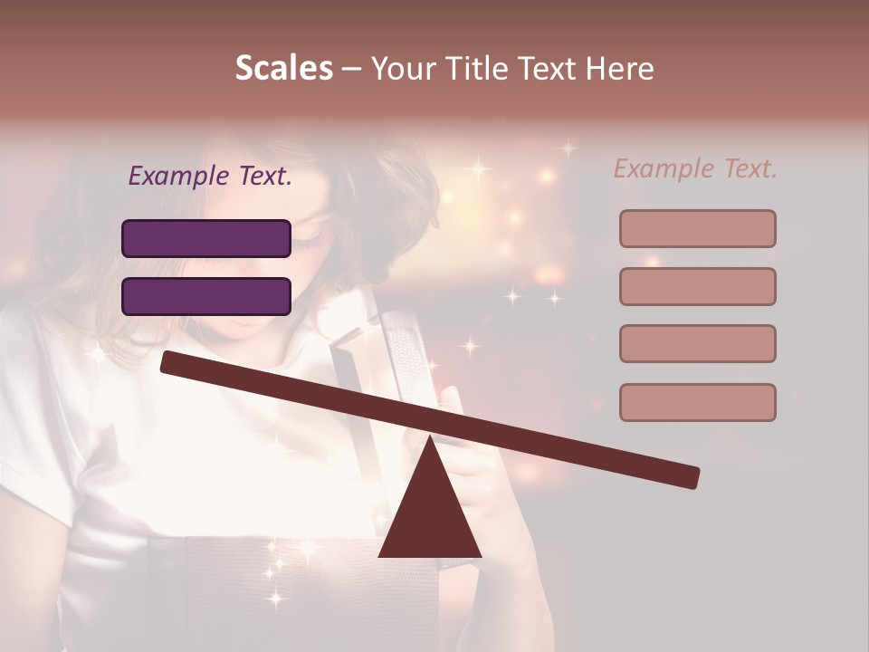 Evening Package Gift PowerPoint Template