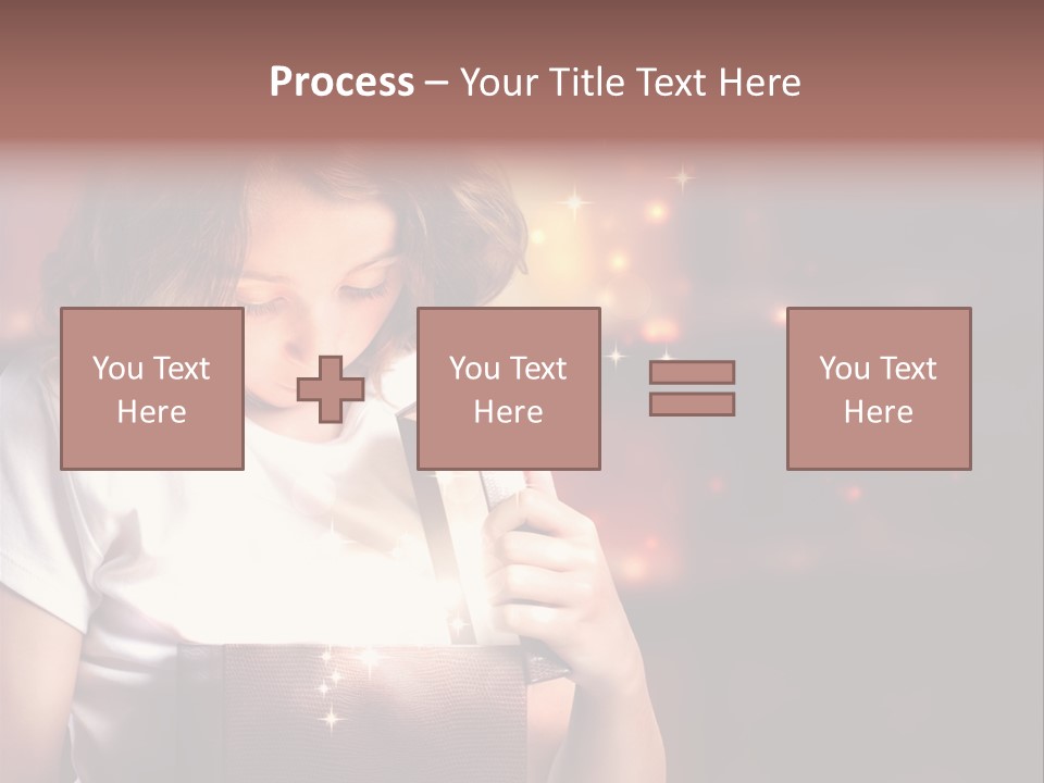 Evening Package Gift PowerPoint Template
