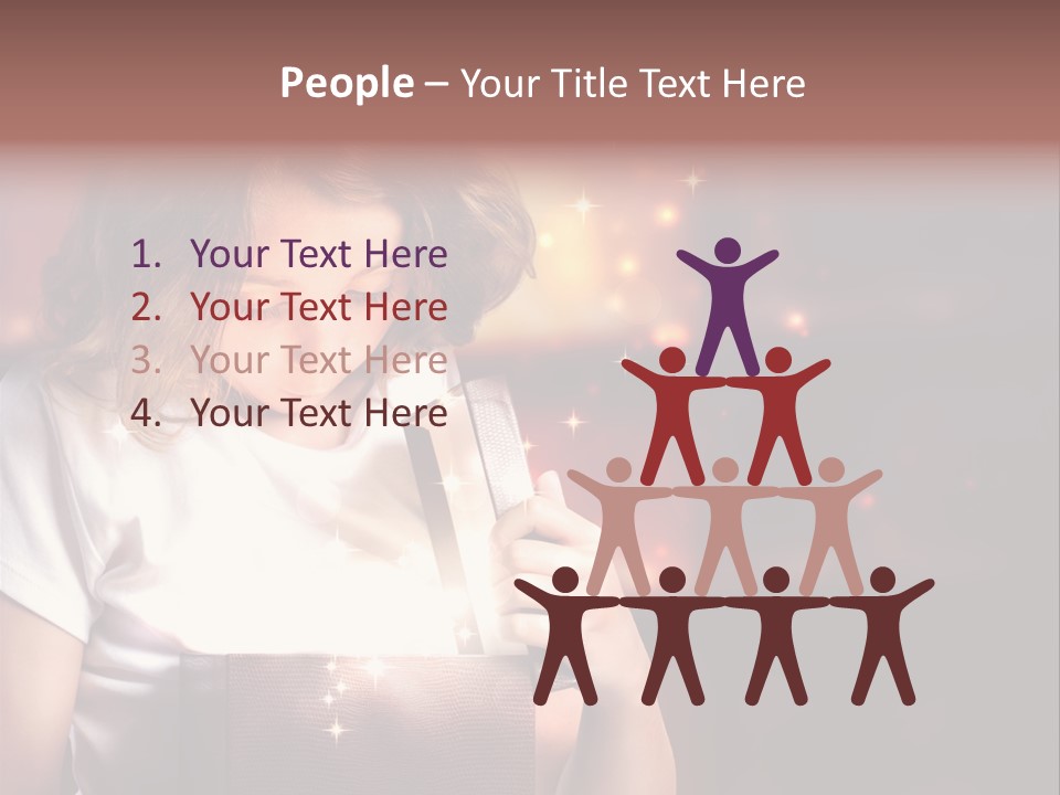 Evening Package Gift PowerPoint Template