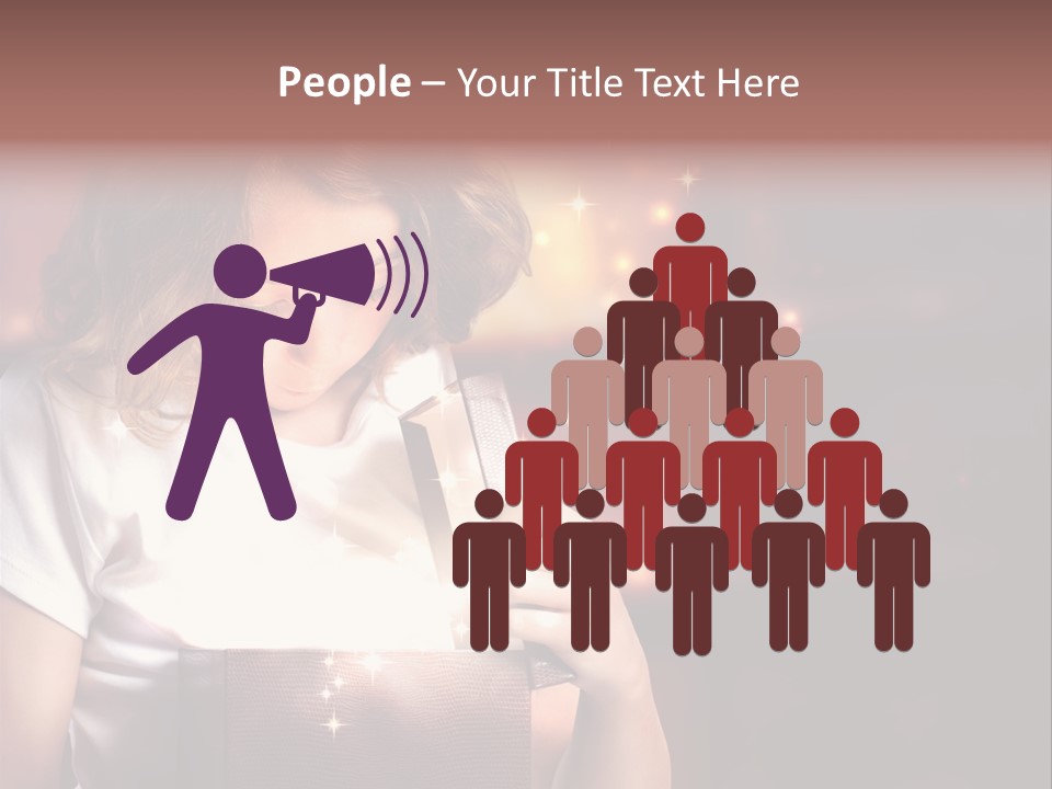 Evening Package Gift PowerPoint Template