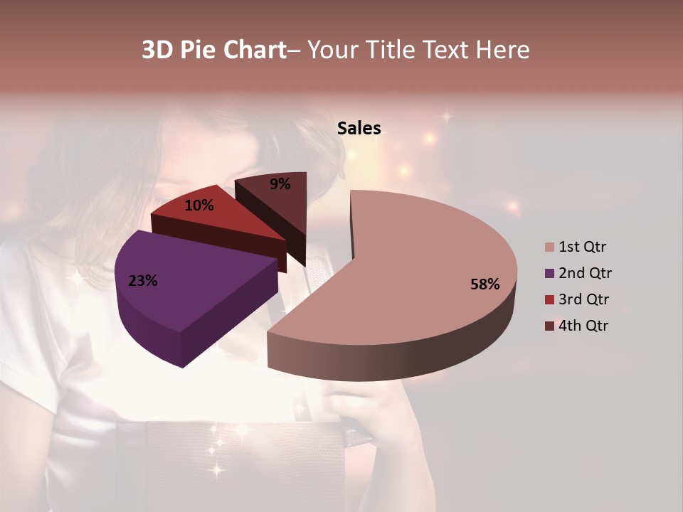 Evening Package Gift PowerPoint Template