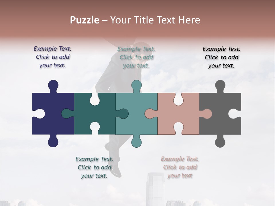 Finance Unlucky Career PowerPoint Template