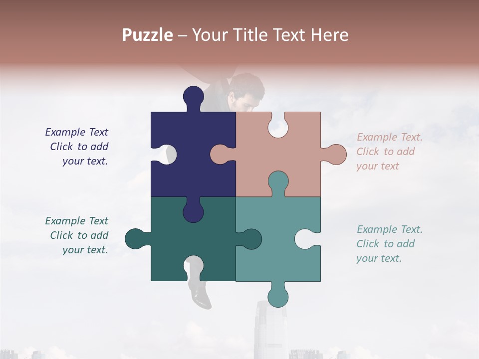 Finance Unlucky Career PowerPoint Template