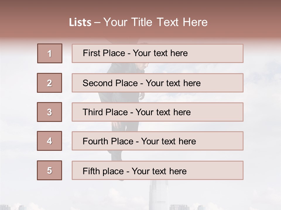 Finance Unlucky Career PowerPoint Template